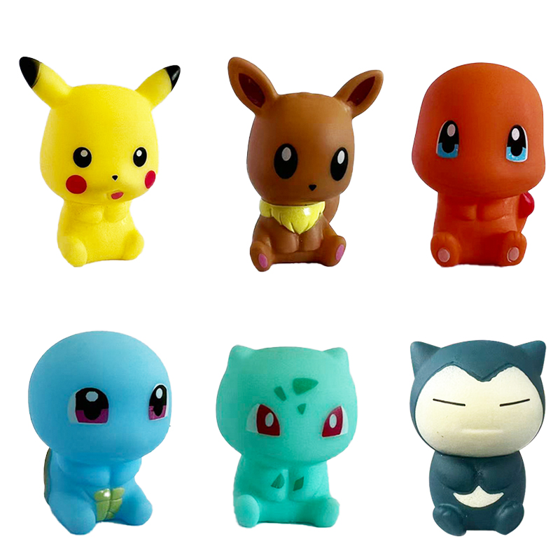Baby Products Combo - 6 szt. Zabawki do kąpieli Pokemon