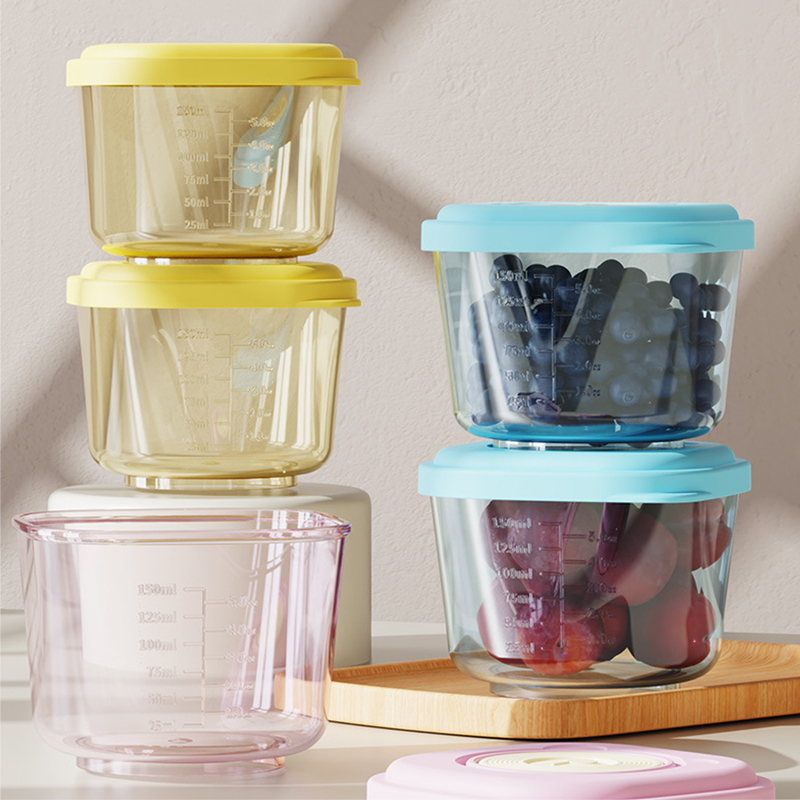Baby Products Storage Box - 6 szt. Pojemników na żywność dla