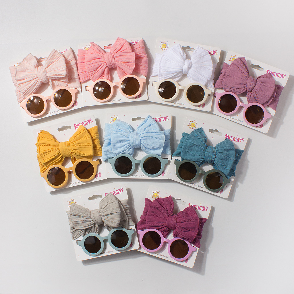 Baby Products Combo - Zestaw okularów z opaską dla dzieci,