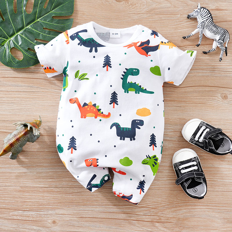 Baby Products On Sale - Ubranka dla noworodków Śliczny dinozaur z