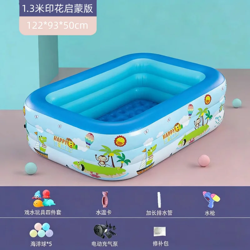 Duży dmuchany basen dla rodzin – Baby Bath Tub Foldable recenzja i cena