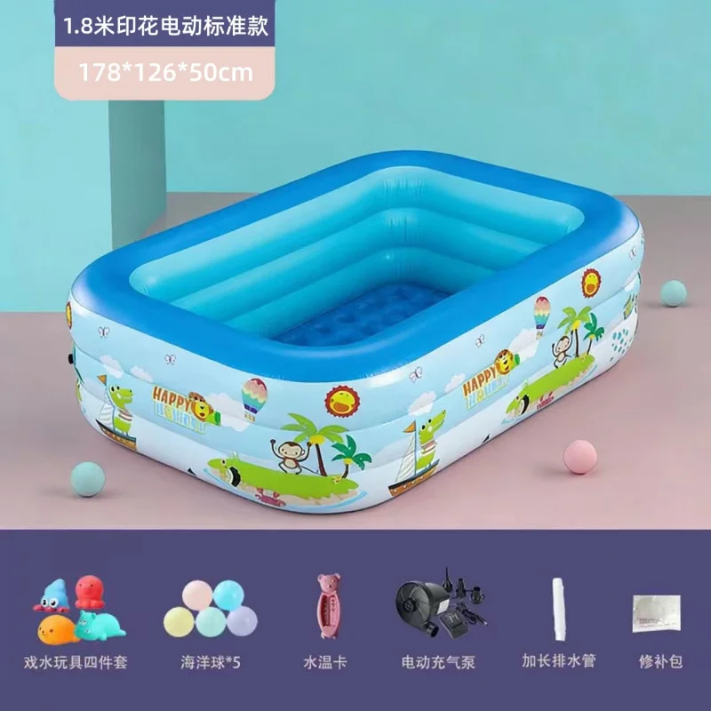 Duży dmuchany basen dla rodzin – Baby Bath Tub Foldable recenzja i cena