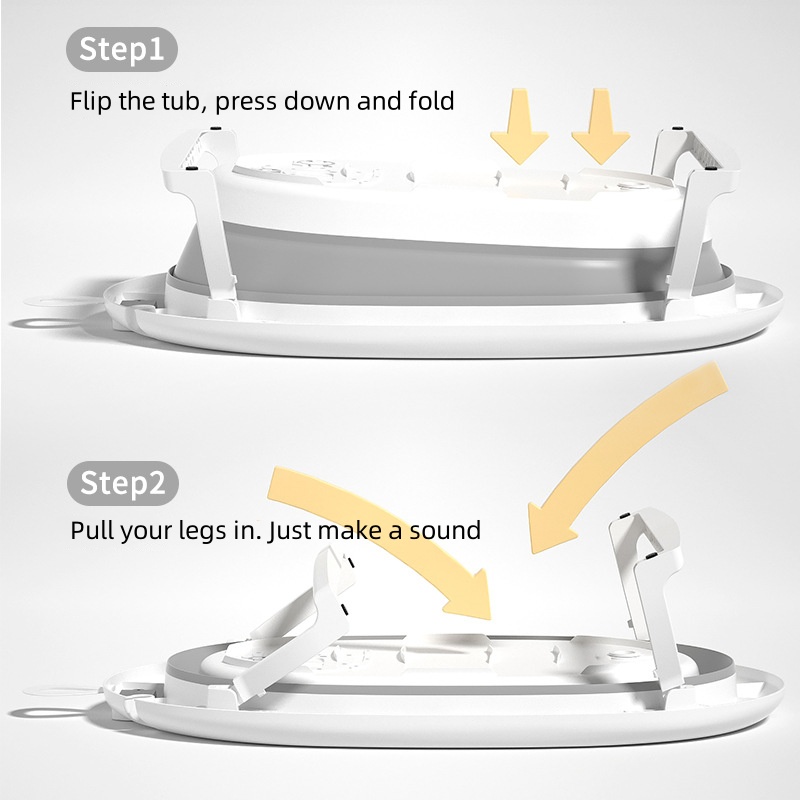 Cyfrowa, wrażliwa na temperatu – Baby Bath Tub Foldable recenzja i cena