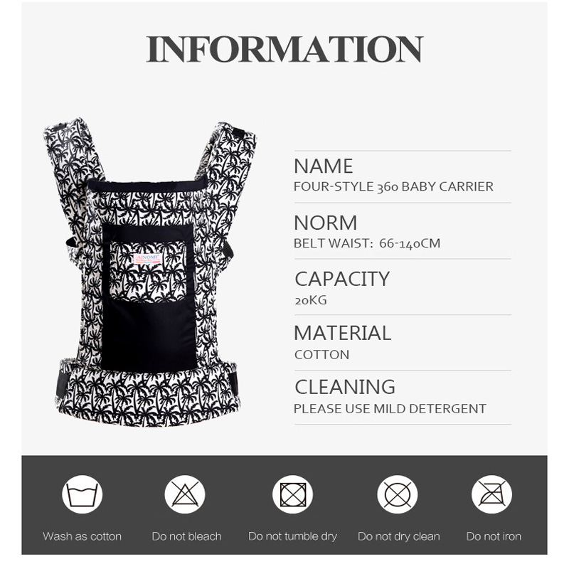 Nosidełko dla dziecka Plecak 3 – Ergonomic Baby Carrier recenzja i cena
