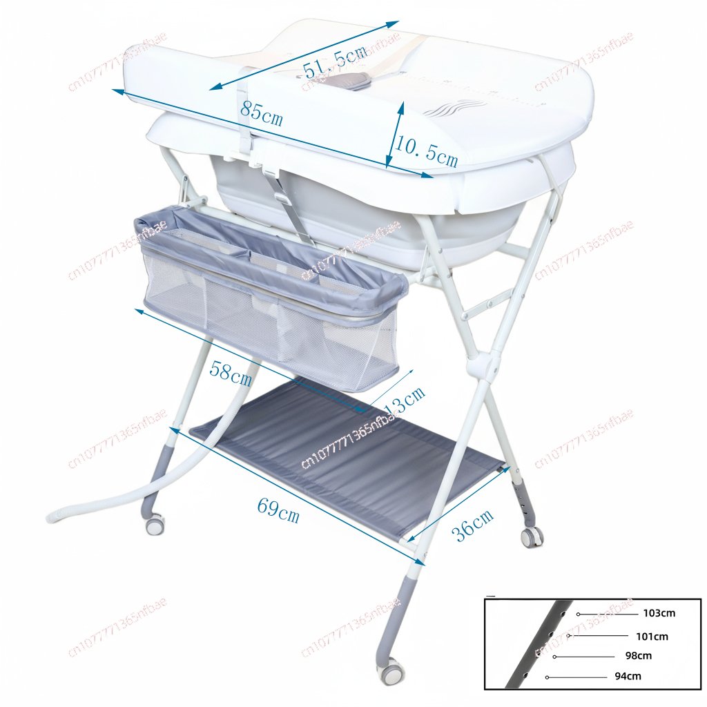 Wanna dla niemowląt i przewija – Baby Bath Tub Foldable recenzja i cena