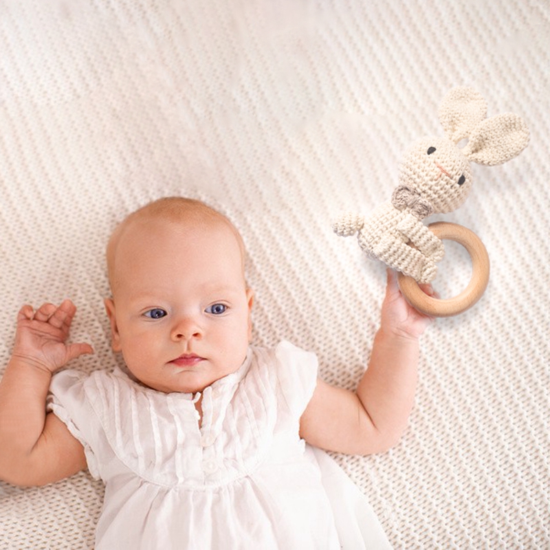 1PC Szydełkowy Królik Grzechot – Baby Products Pictures recenzja i cena