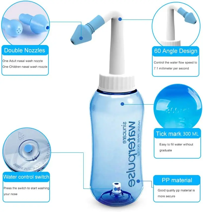 300ml 500ml Zestaw do płukania – Baby Nose Cleaner recenzja i cena