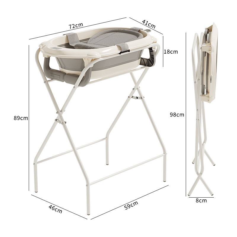 Zestaw do kąpieli dla niemowlą – Baby Bath Tub Foldable recenzja i cena