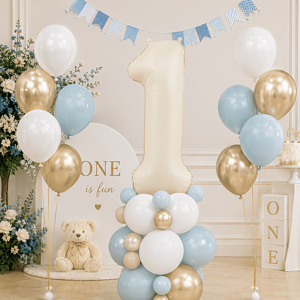 39 szt. Kremowe Balony z Numer – Baby Products Lotion recenzja i cena