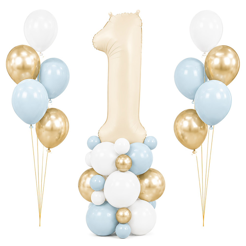 39 szt. Kremowe Balony z Numer – Baby Products Lotion recenzja i cena