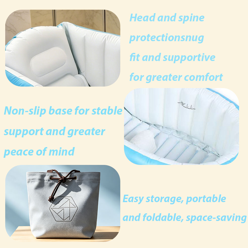 Nadmuchiwana wanienka dla niem – Baby Bath Tub Foldable recenzja i cena